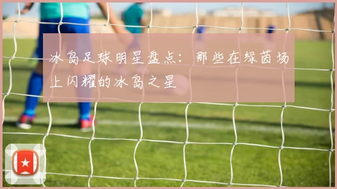 冰岛足球明星盘点：那些在绿茵场上闪耀的冰岛之星